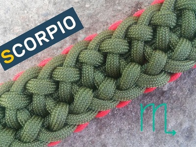 Scorpio Paracord Bracelet