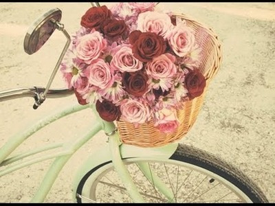 Shabby chic vintage romantic : fleurs, bouquets, rose, tulipe