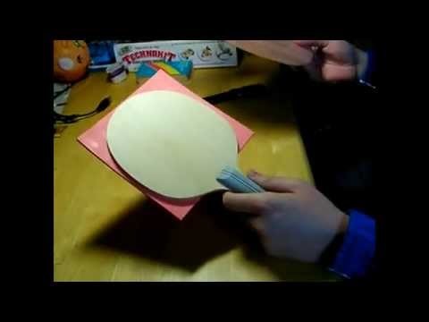 Table Tennis Tips: how to make.assemble a bat