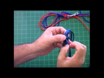 The Paracord Weaver: How To - Transition Knots - Lanyard Knot to Snake Weave