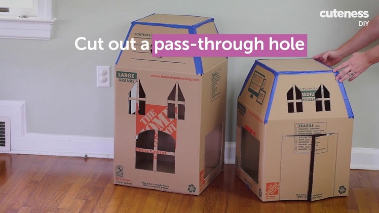 Turn Boxes Into A PET-rifyingly Cute Haunted Pet House