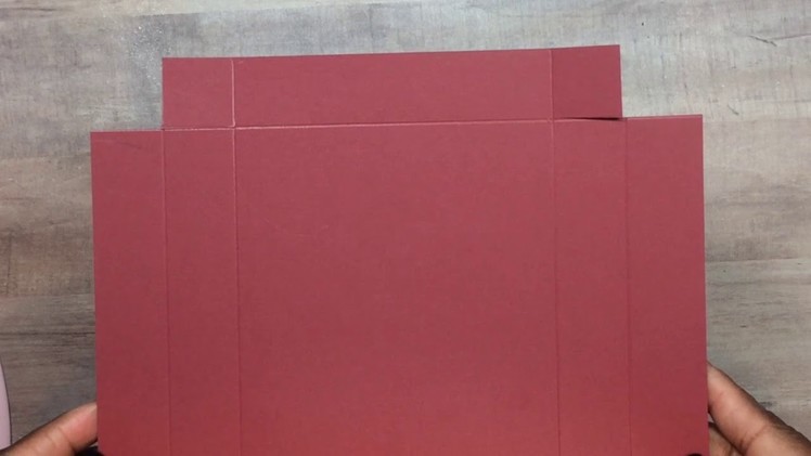 Tutorial: One Sheet Stationery Box (A2  Sized Cards) - SIMPLY SHANTA