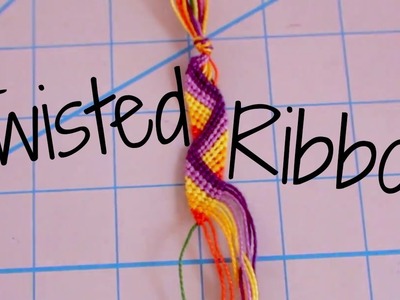 Twisted Ribbon Friendship Bracelet