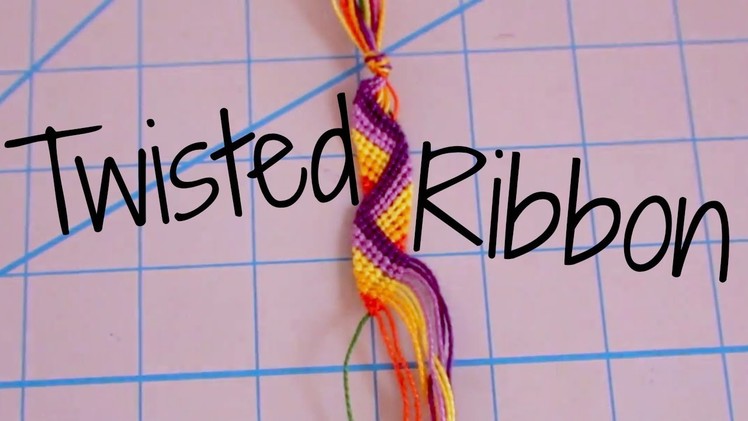 Twisted Ribbon Friendship Bracelet