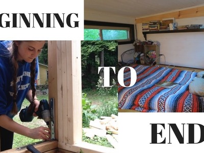 #6 TEENS TINY HOUSE BUILD || BEGINNING TO END