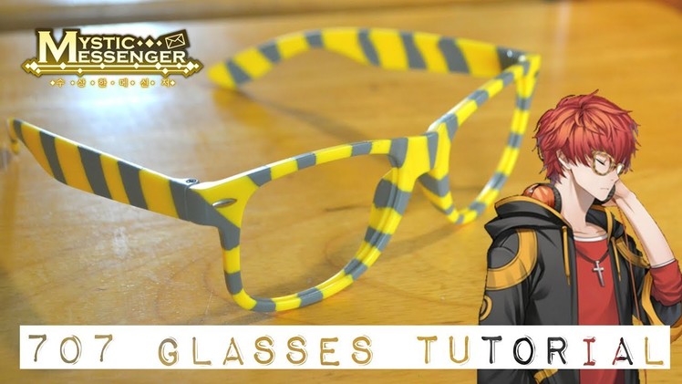 707 (Luciel Choi) Cosplay: Glasses Tutorial