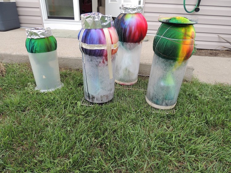 Balloon Tie Dyeing! How to tie dye with a balloon (alternative ice dyeing)