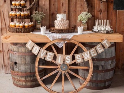 Barn party themed decorating ideas