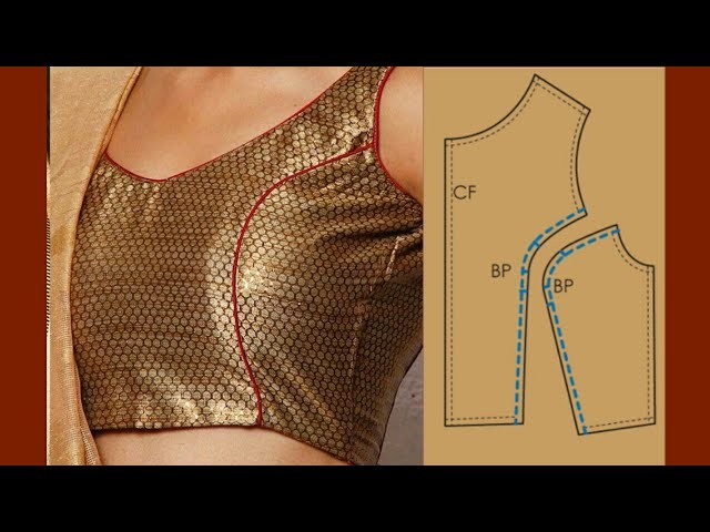How to stitch a blouse step by step Elegant black blouses for women for women images