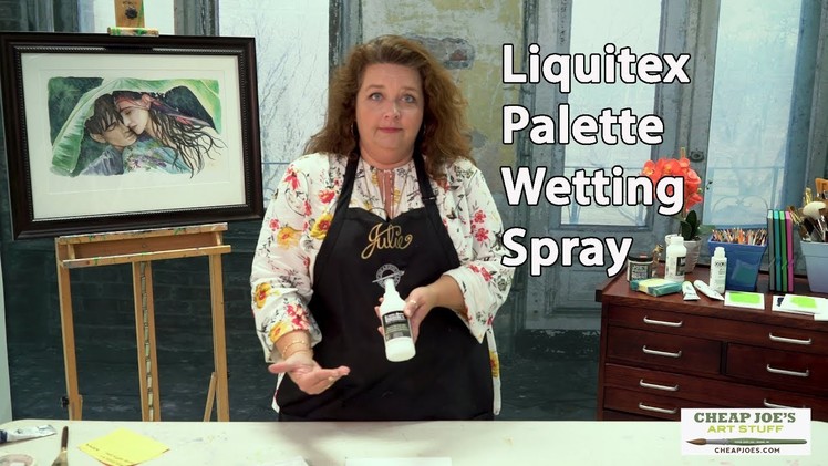 Cheap Joe's 2 Minute Art Tip - Liquitex Palette Wetting Spray