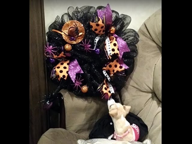 Crafting with Edith Witch Wreath 1