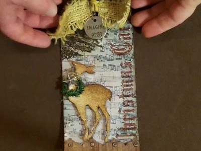 Day 2: Tim Holtz' 12 Tags of Christmas 2011