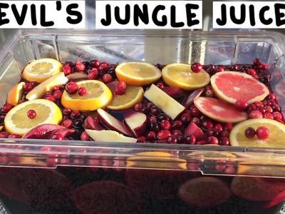Devil's Thanksgiving Jungle Juice - Tipsy Bartender