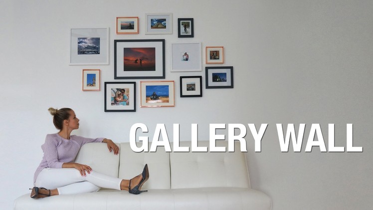 DIY photo wall | GALLERY WALL | Superholly