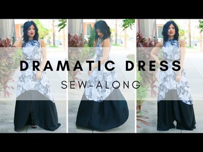 Dramatic Vogue Dress: Sew Along - ROSY | PEÑA