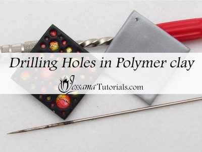 Drilling Holes in Polymer Clay