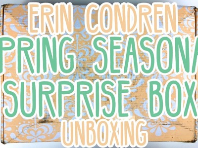 Erin Condren Spring Seasonal Surprise Box | Unboxing + First Impressions! (#ECSurpriseBox)
