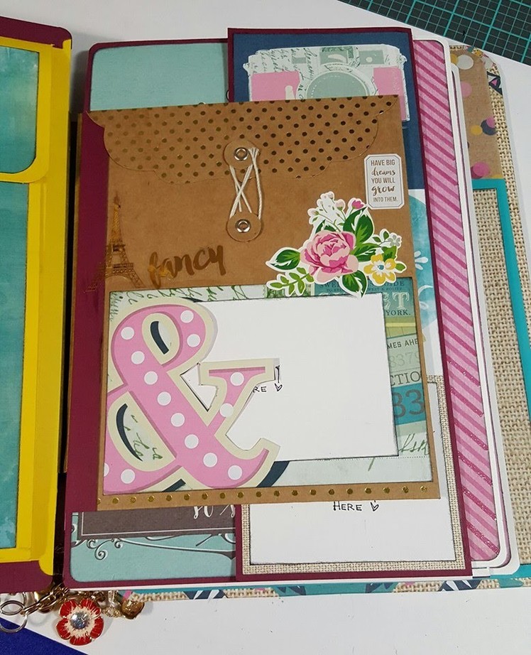 Final Review: Mix & Match Mini Clipboard scrapbook So Fancy Collection Part 2 of 2