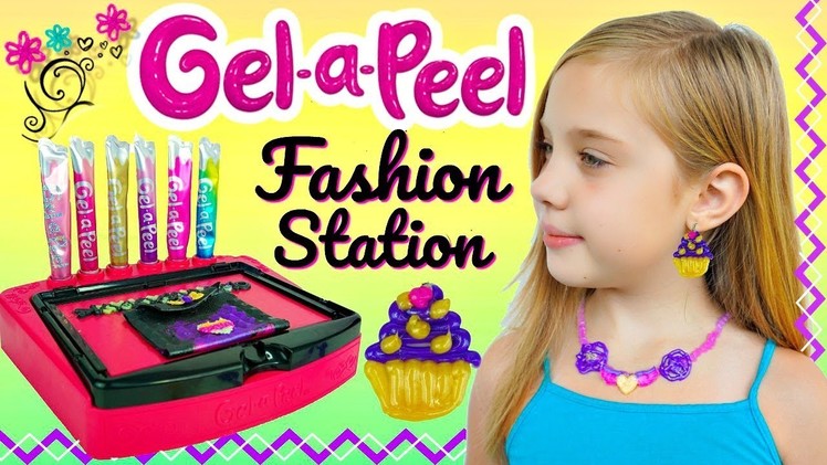 GEL-A-PEEL Fashion Station, Color Change Kit! Making GEL Accessories: Clutch, Earrings and MORE!