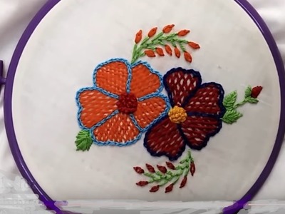 Hand Embroidery - Checker Net Stitch
