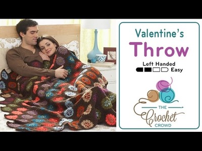 How to Crochet An Afghan: Valentine's Throw