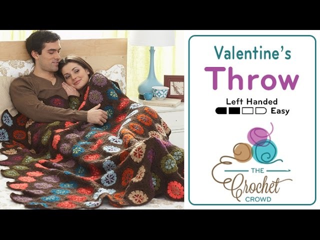 How to Crochet An Afghan: Valentine's Throw