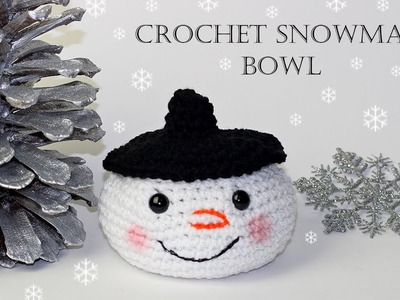 How To Crochet for Beginners | Snowman Bowl