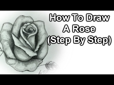 How To Draw A Rose Step By Step