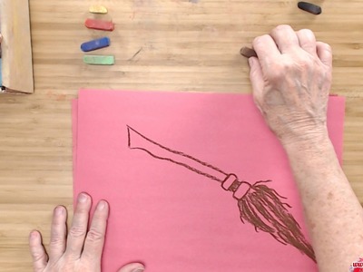 How to Draw Harry Potter Firebolt Broom