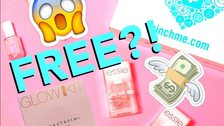 HOW TO GET FREE SAMPLES ONLINE?! PinchMe Unboxing!