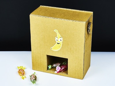 How to make a Candy Dispenser from Cardboard