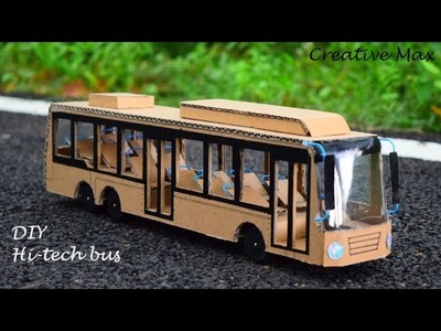 How to make a hi tech bus | Battery powered luxury bus |