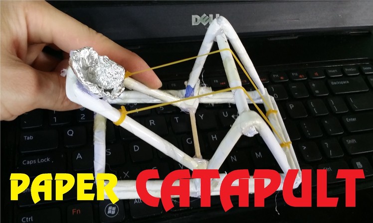 How to make a Paper Catapult | Simple Paper Weapon