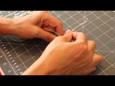 How to make a simple Hemp Anklet or Bracelet
