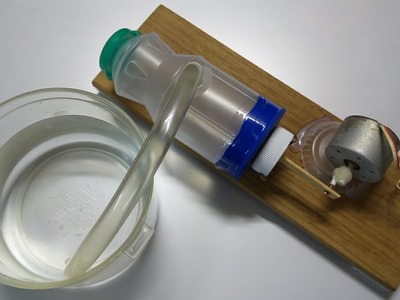 How to make aquarium Air Pump using plastic bottle