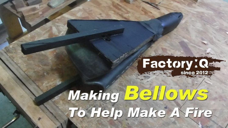 How to Make Bellows from scraps