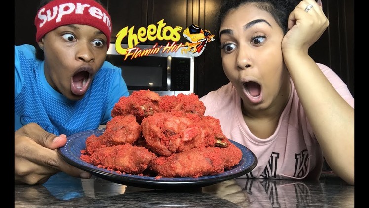 HOW TO MAKE HOT CHEETO CHICKEN WINGS!!! FT. PERFECTLAUGHS