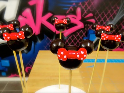 How To Make Mickey and Minnie Mouse Balloon Cake Toppers