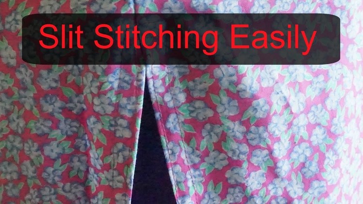 How to stitch slit in 5 mins (Malayalam)