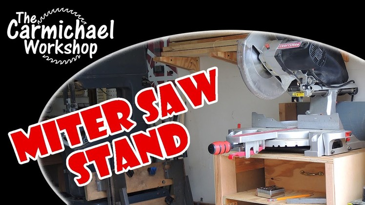 Miter Saw Stand - Scrap Woodworking Project