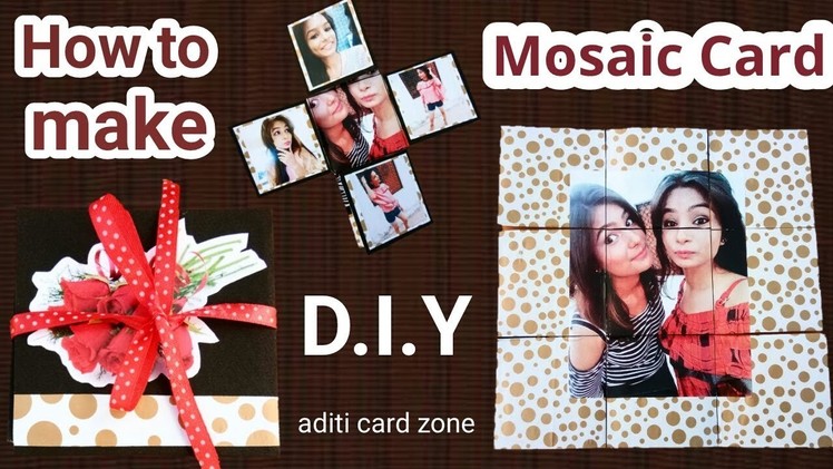 Mosaic Card Tutorial | Handmade greeting cards |