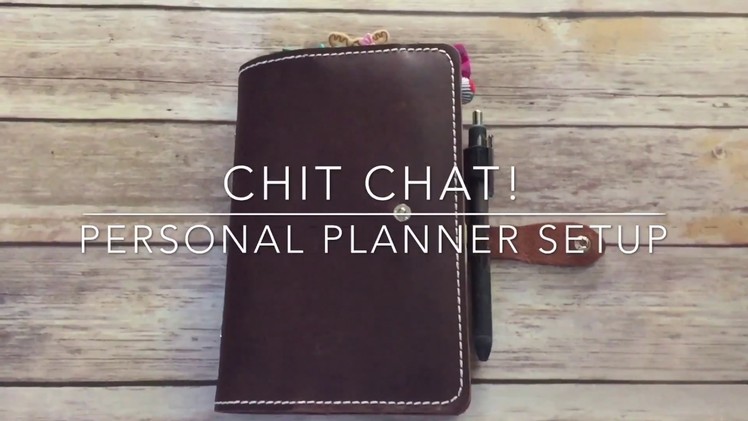 PERSONAL PLANNER SETUP | Hangout and a flip through!