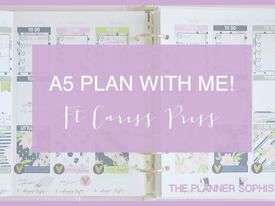 Plan with Me! \\ A5 Vertical \\ Ft Caress Press
