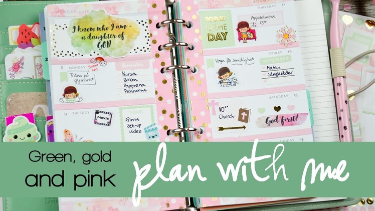 PLAN WITH ME - Filofax Personal Cover Story