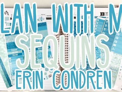 Plan With Me | Sequins (Erin Condren)