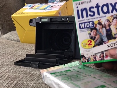 Rhoa review . . Fujifilm Instax wide 300  Unboxing & How it works