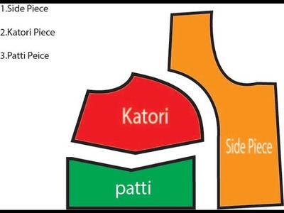 Simple Katori Blouse Cutting in Tamil