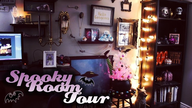 Spooky Room Tour ❤ 31 Days of Halloween ❤