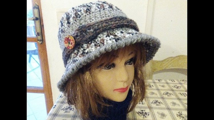 THE PERFECT CLOCHE HAT crochet tutorial any size