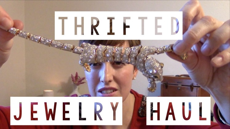 Thrift Store Jewelry Finds! I A THRIFTY MISS